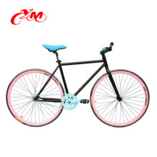 Bicicleta fija de bicicleta de 26 &quot;para hombre, bicicleta de carretera con freno de montaña engranaje de bicicleta de velocidad única